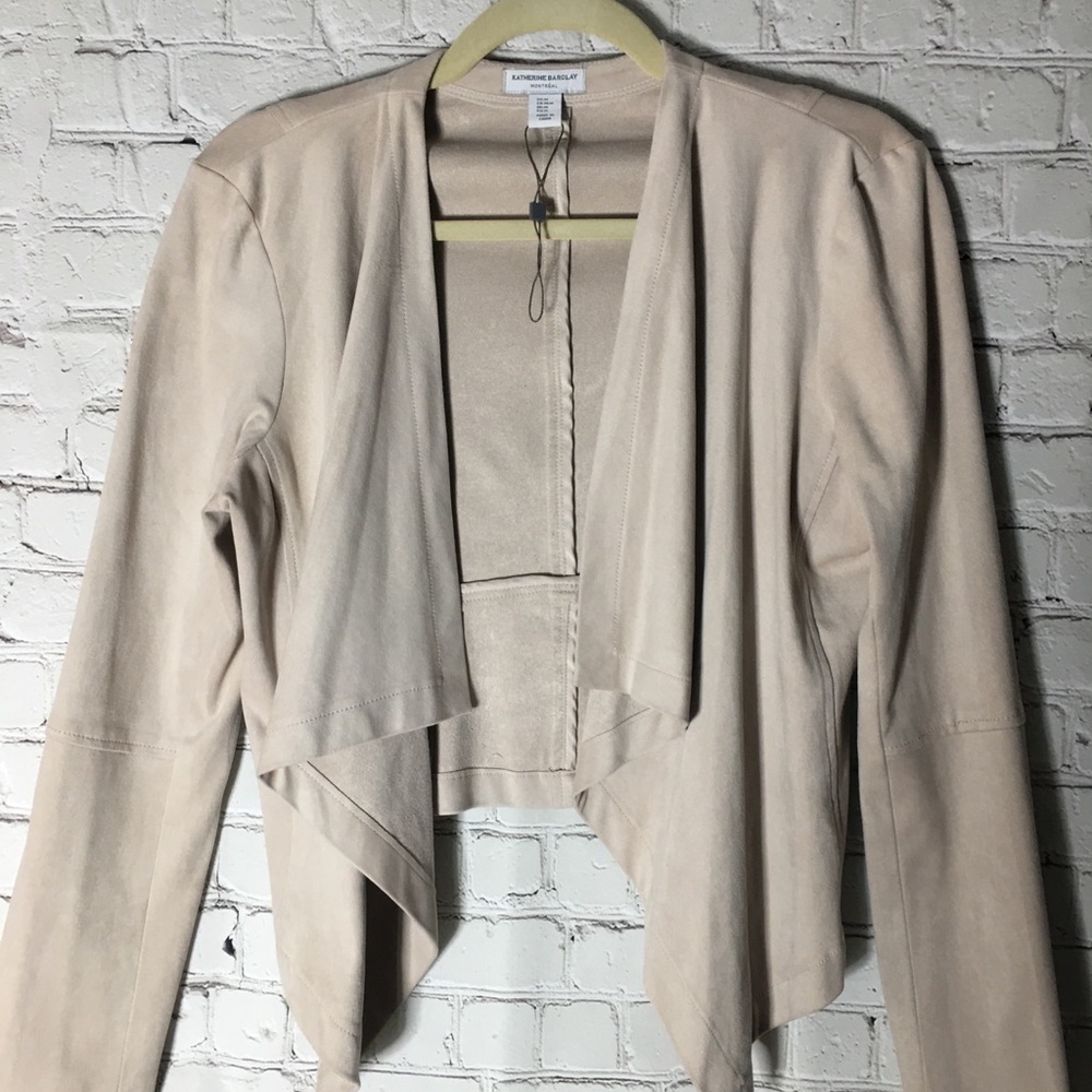 KATHERINE BARCLAY DRAPE BLAZER